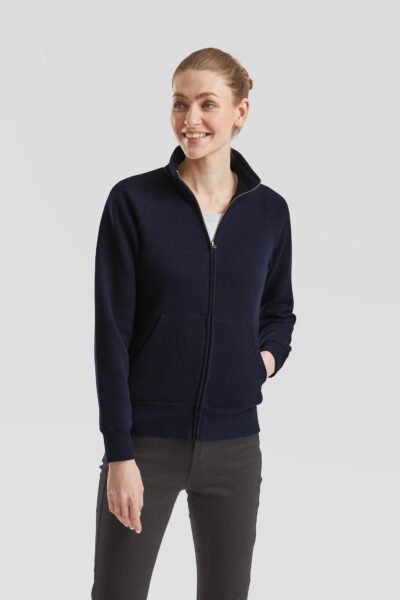 621160 Felpa donna con cerniera