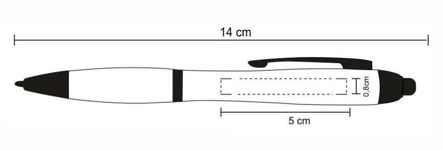 5204 Penna a Sfera in Plastica con Touch - immagine 2