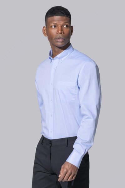 SHAPOP Camicia uomo manica lunga popeline