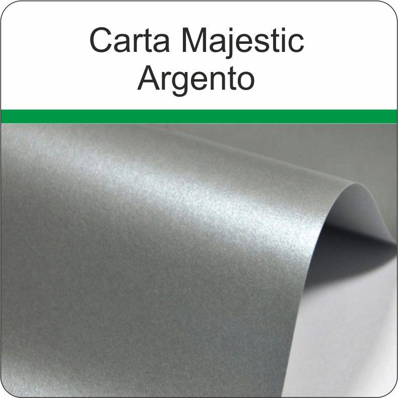 Carta Majestic ARGENTO