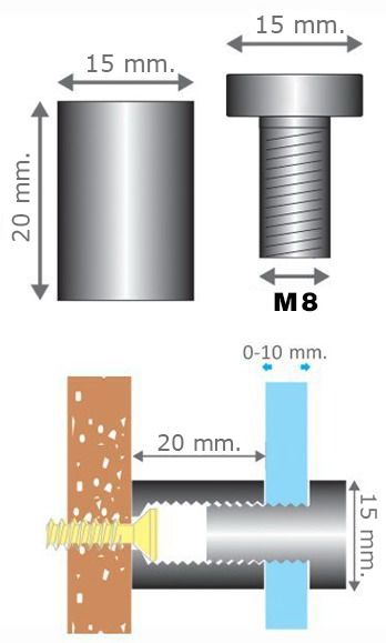 Distanziali 20x15 - immagine 2