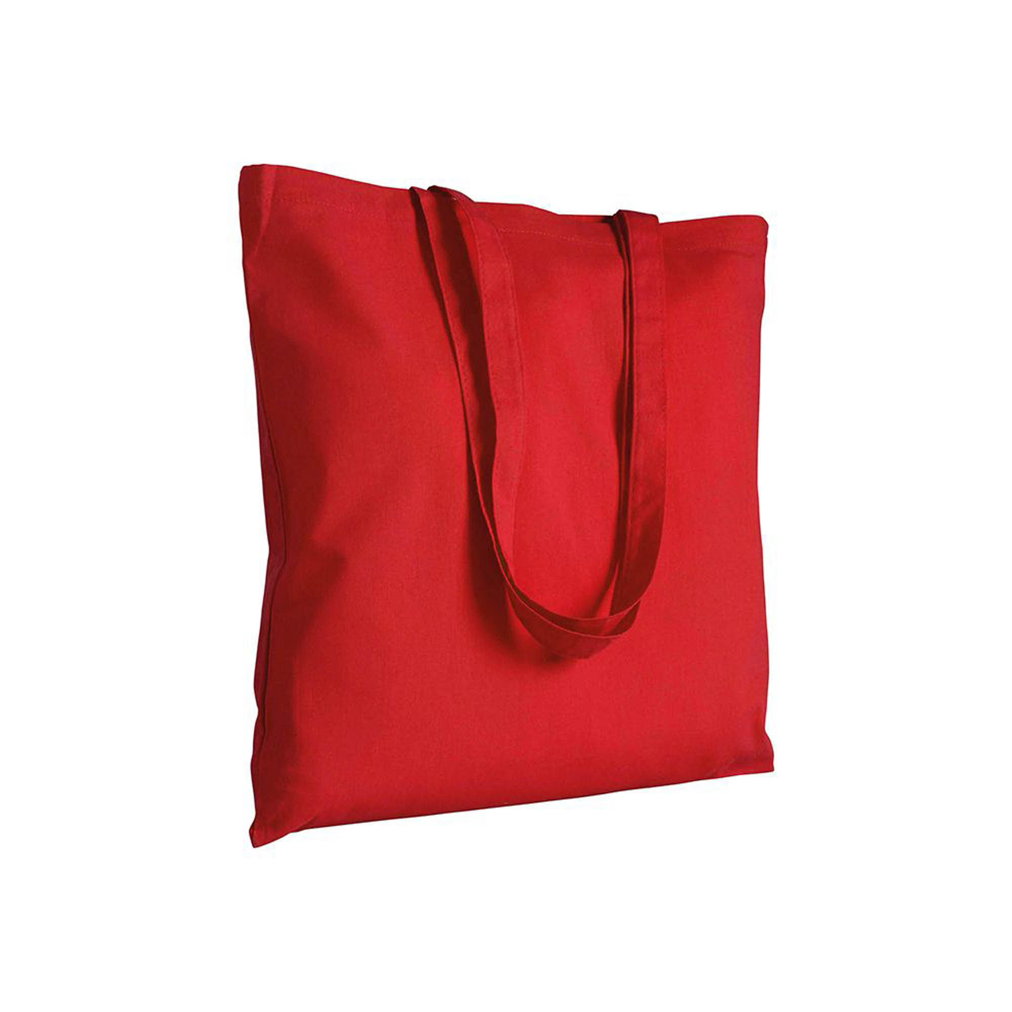 1711401 Shopper in cotone, manici lunghi - immagine 3