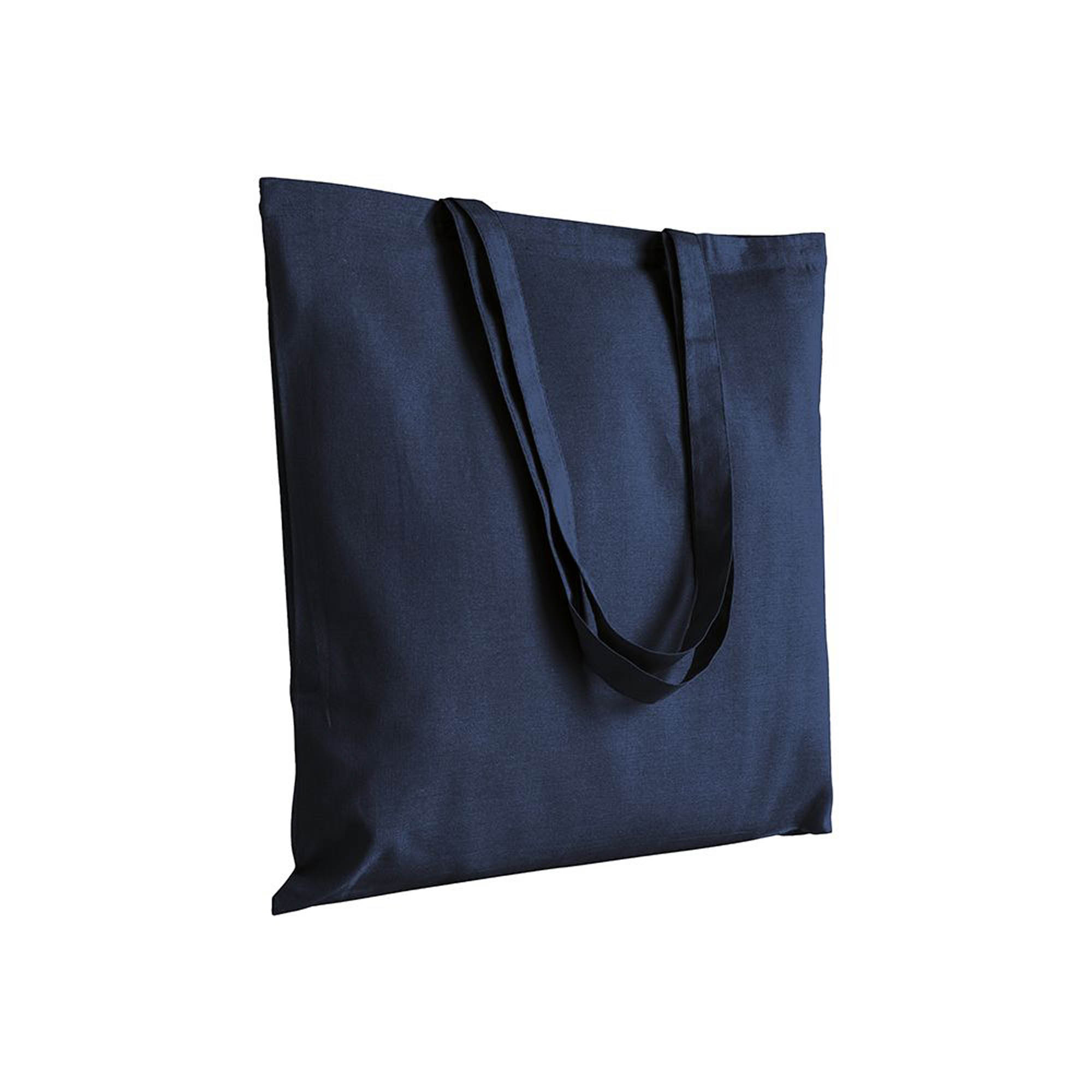 1711401 Shopper in cotone, manici lunghi - immagine 5